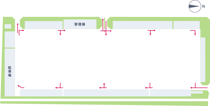 足立トラックターミナルの営業施設