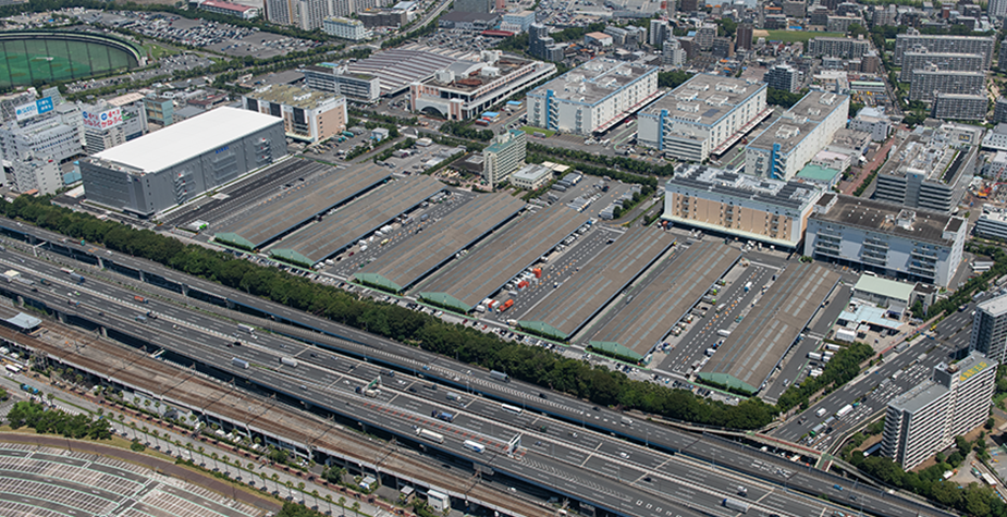 葛西トラックターミナル（江戸川区臨海町）